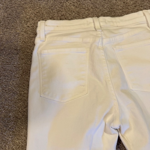 Madewell White Cali Demi Boot cut jeans size 27p - Picture 6 of 6